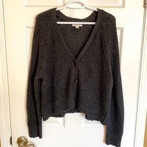 American Eagle XL Crop Top Cardigan
